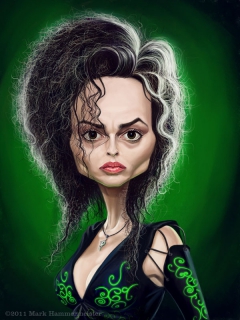 Helena Bonham Carter by Mark Hammermeister