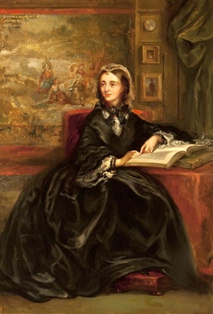 Henrietta Georgiana Marcia Lascelles Iremonger, Lady Chatterton (1806 – 1876), Mrs Edward Heneage Dering (after Richard Buckner) by Rebecca Dulcibella Orpen