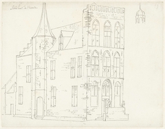 Het stadhuis van Vianen by Cornelis Pronk