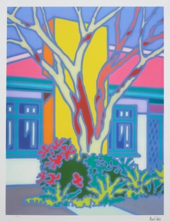 House with Native Tree by Howard Arkley