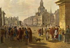 Hugh Irvine of Drum - The Castlegate, Aberdeen, In 1800 - ABDAG006338 by Hugh Irvine