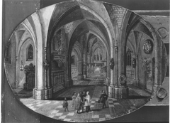 Inneres einer gotischen Kirche by Pieter Neeffs