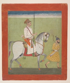 Jhujhar Singh on Horseback by Dalchand