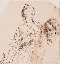 Judith with the Head of Holofernes - William Williams - ABDAG003445 by William Williams
