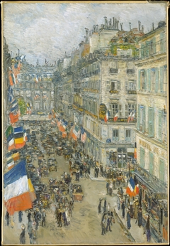 July Fourteenth, Rue Daunou, 1910