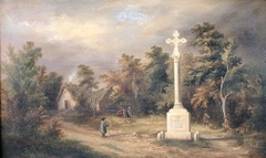 La Croix du Triève by Louis Marie Baptiste Atthalin