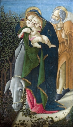 La Fuite en Égypte by Sandro Botticelli