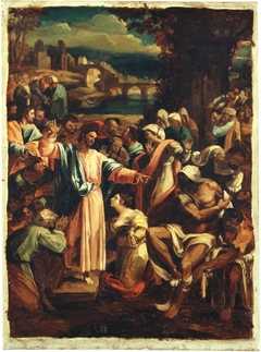 La résurrection de Lazare by Théodore Géricault