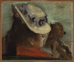 Lady with a Dog by Edgar Degas