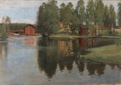 Landscape from Inha by Vilho Sjöström