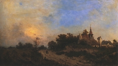 Landscape by Zygmunt Sidorowicz