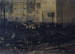 Le Bazar de la Charité après l'incendie du 4 juin 1897 by T Bianco