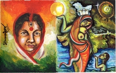 MAA, AMMA, MOTHER by DHIMAN BHATTACHARJEE