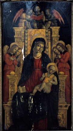 Madonna and Child with Angels by Vincenzo Foppa