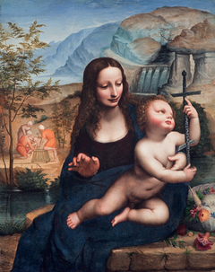 Madonna of the Yarnwinder by Anonymous