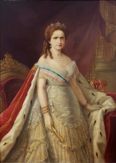 María Pía de Saboya reina de Portugal by F Machado