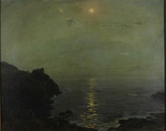Marine: Moonlight on Calm Sea