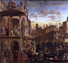 Miracle of the Relic of the Cross at the Ponte di Rialto