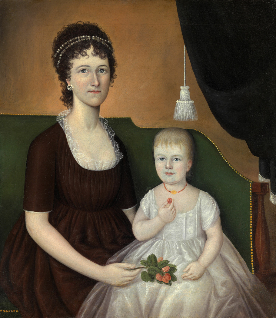 Elizabeth Grant Bankson Beatty (Mrs. James Beatty) and Her Daughter Susan