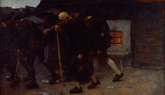 Nach dem Friedensschluss by Albin Egger-Lienz