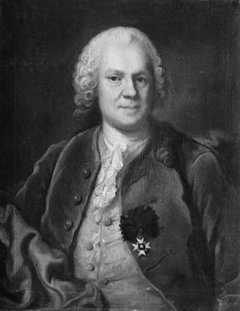 Nils Rosén von Rosenstein, 1706-1773, hovmedikus by Carl Fredrich Brander