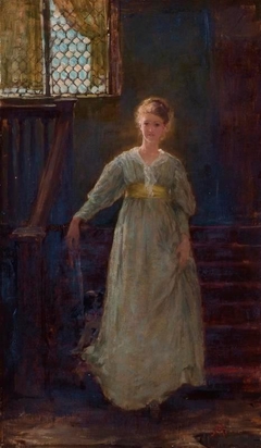 On the Staircase by George Denholm Armour