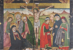 Panel with The Crucifixion from Retable by Domingo Ram