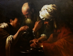 Pilate washing his hands