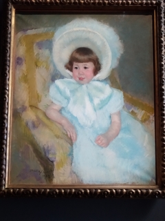 Portrait de Louise-Aurore Villeboeuf enfant