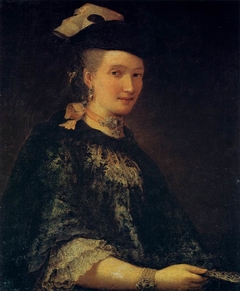 Portrait of a Lady by Alessandro Longhi