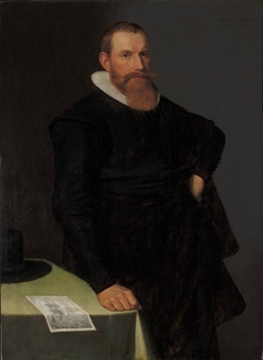 Portrait of a man, 1626 by Nicolaes Eliaszoon Pickenoy
