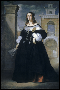 Portrait of Margherita, wife of Baldassare Vandergoes