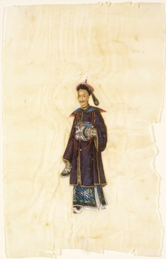 Portrait of a Qing Official by Anonymous