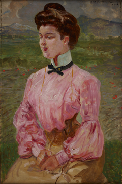 Portrait of a Young Lady by Jacek Malczewski