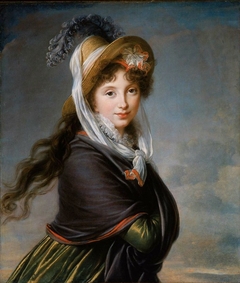 Portrait of a Young Woman (Countess Worontzoff?) by Elisabeth Louise Vigée Le Brun