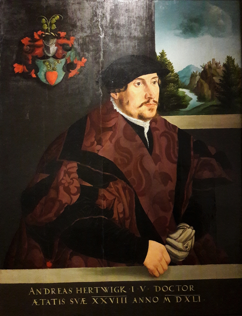 Portrait of Andreas Hertwigk, patrician of Wrocław.