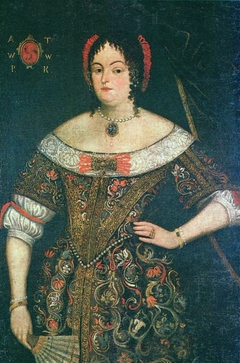 Portrait of Anna Tworkowska. by Anonymous