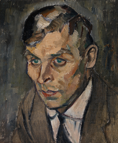 Portrait of artist Väinö Kamppuri by Ilmari Aalto