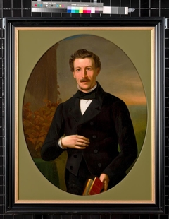 Portrait of Christiaan Frederik Zeeman (1825-1894) by Gijsbert Buitendijk Kuyk