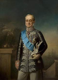 "Portrait of Count Karl Nesselrode" by Georg von Bothmann