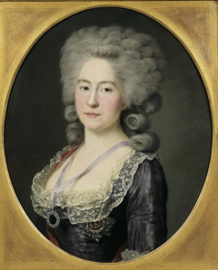 Portrait of Countess Alexandra Branicka (1754-1838) by Jean-Louis Voille