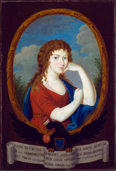 Portrait of Elżbieta Radziwiłł née Chodkiewicz (after 1766–1803) by Anonymous