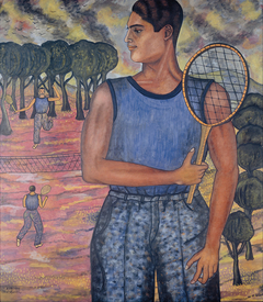 Portrait of Hugo Tilghman (The Tennis Player) by Abraham Ángel
