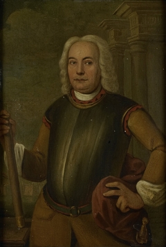 Portrait of Johannes Thedens (1680-1748). Gouverneur-generaal (1741-43) by Jacobus Oliphant