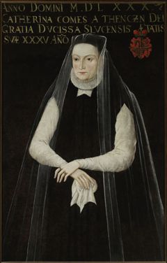 Portrait of Katarzyna Radziwiłł née Tęczyńska (1544-1592). by Unknown Artist