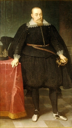 Portrait of King Sigismund III Vasa.