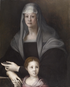 Portrait of Maria Salviati de' Medici with Giulia de' Medici
