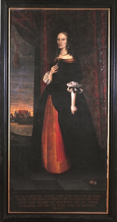 Portrait of Maria Torck by Harmen de Bye