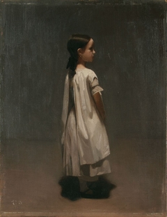 Portrait of Marie Bonnat, the artist's sister