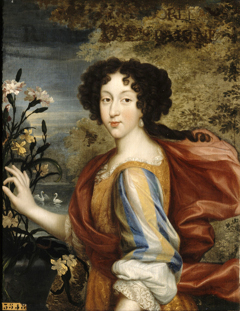 Portrait of Marie Louise d'Orléans (1662–1689) by Unknown Artist